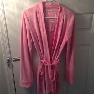 Victoria's Secret Pink terry cloth robe